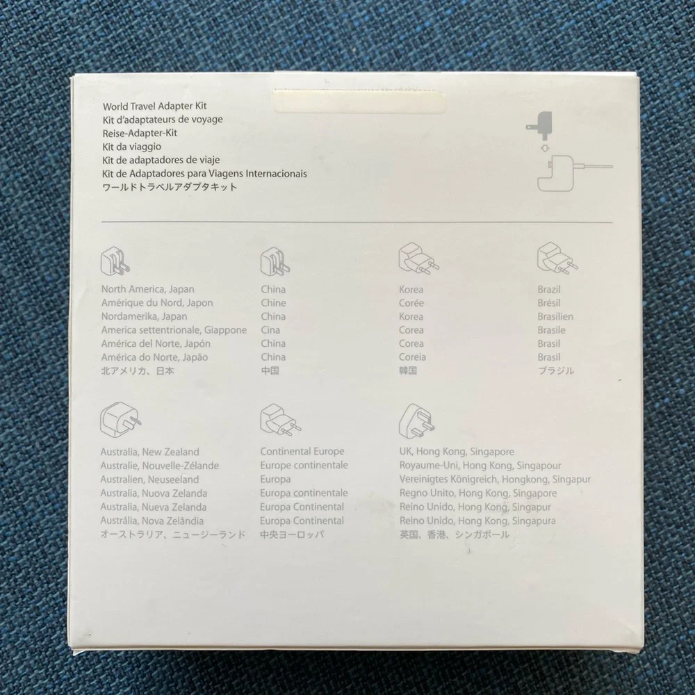 Apple World Travel Adapter Kit
